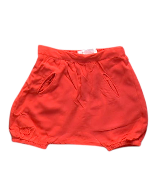 A Red Bloomers from Chateau de Sable in size 0-3M for neutral. (Front View)