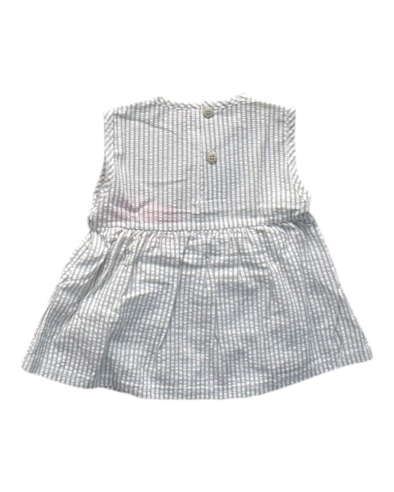 A Grey Sleeveless Dresses from Isaac Mizrahi in size 6-12M for girl. (Back View)