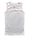 A White Sleeveless Tops from Mothercare in size 10Y for girl. (Front View)