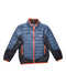 A Blue Puffer/Quilted Jackets from Patagonia in size 6T for neutral. (Front View)
