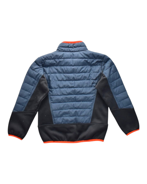 A Blue Puffer/Quilted Jackets from Patagonia in size 6T for neutral. (Back View)