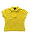 A Yellow Short Sleeve Polos from Polo Ralph Lauren in size 7Y for neutral. (Front View)