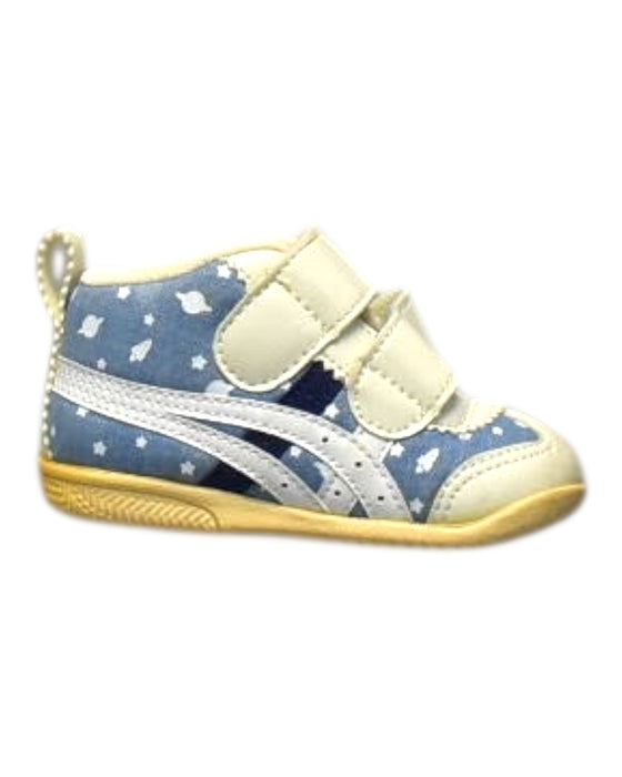 A Beige Sneakers from ASICS in size 12-18M for neutral. (Front View)