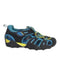 A Multicolour Sandals from pediped in size 3T for boy. (Front View)