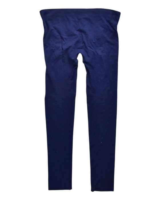 A Navy Leggings from Seraphine in size Maternity-M for maternity. (Back View)