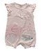 A Pink Sleeveless Rompers from Mothercare in size 3-6M for girl. (Front View)