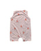 A White Sleeveless Rompers from Disney X Elly in size 3-6M for neutral. (Back View)