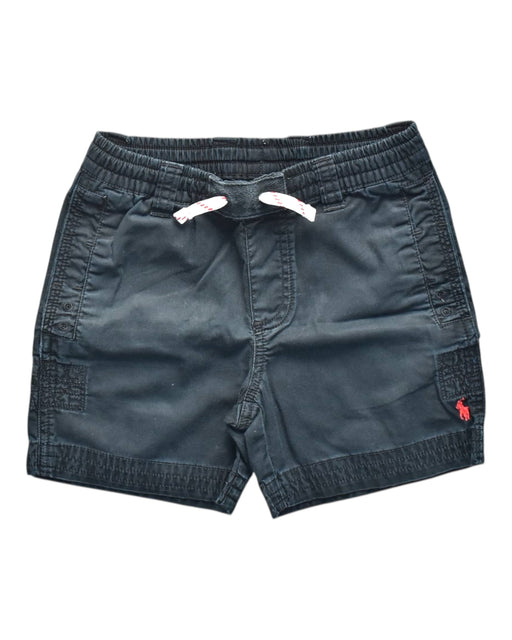 A Navy Shorts from Polo Ralph Lauren in size 4T for boy. (Front View)