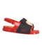 A Red Sandals from Mini Melissa in size 12-18M for neutral. (Front View)