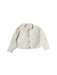 A White Cardigans from Château de Sable in size 3-6M for girl. (Front View)