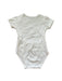 A White Short Sleeve Bodysuits from Oeteo in size 6-12M for neutral. (Back View)