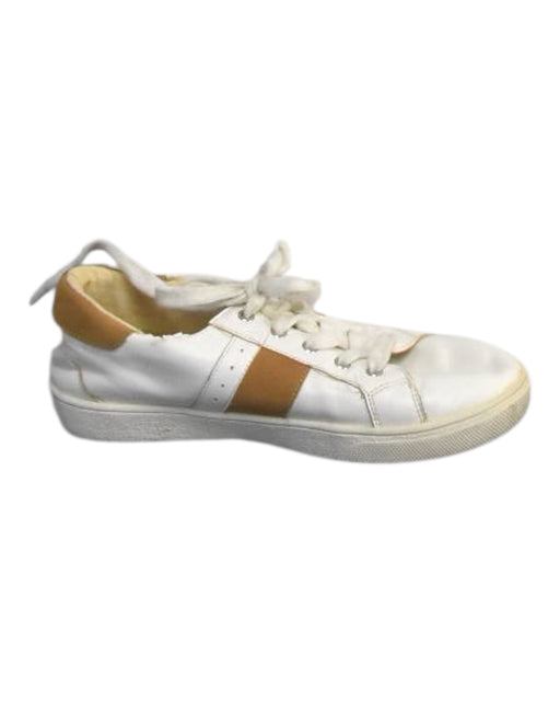 A White Sneakers from Seed in size 13Y for girl. (Front View)