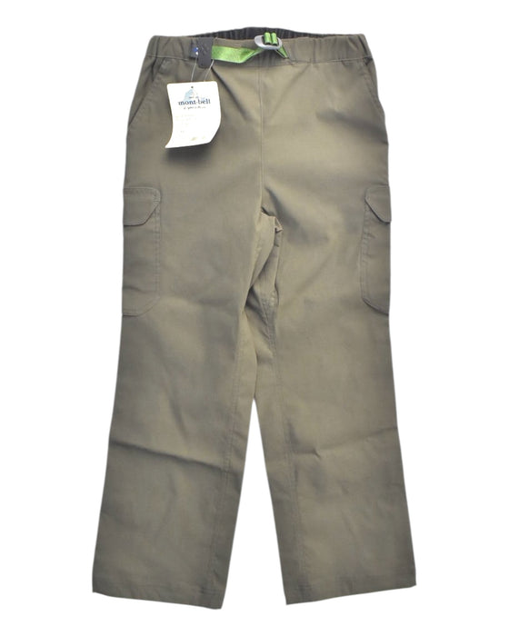 A Green Casual Pants from Mont-bell in size 5T for boy. (Front View)