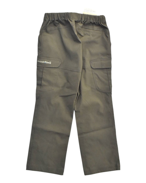 A Green Casual Pants from Mont-bell in size 5T for boy. (Back View)