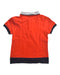 A Red Short Sleeve Polos from Jacadi in size 6T for boy. (Back View)