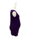A Purple Sleeveless Dresses from Annee Matthew in size Maternity-S for maternity. (Back View)