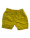 A Yellow Shorts from Petit Bateau in size 2T for boy. (Back View)