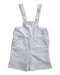 A Blue Overall Shorts from Tartine et Chocolat in size 3-6M for boy. (Front View)