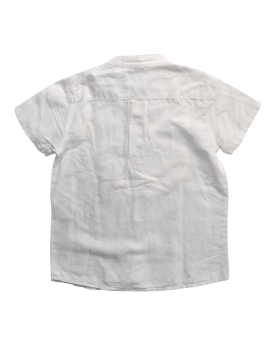 A White Short Sleeve Shirts from Guess in size 7Y for boy. (Back View)