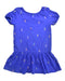 A Blue Short Sleeve Dresses from Chubby Chubby in size 7Y for girl. (Back View)