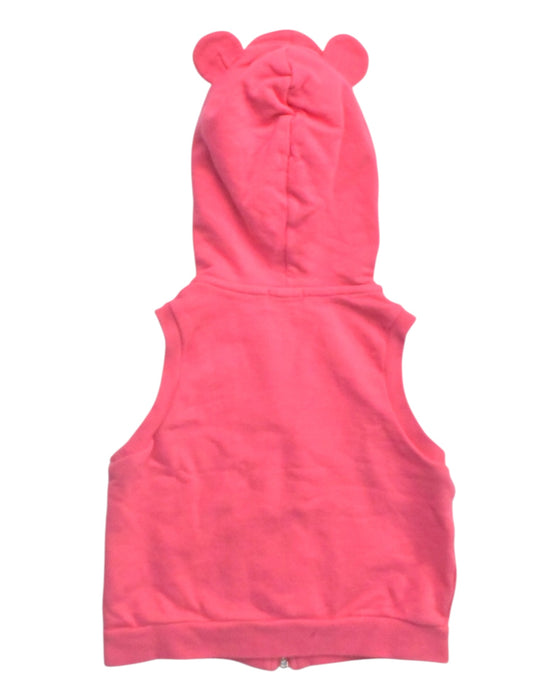 A Pink Outerwear Vests from Miki House in size 6T for girl. (Back View)