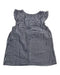 A Navy Sleeveless Dresses from Miki House in size 12-18M for girl. (Back View)