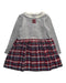 A Multicolour Long Sleeve Dresses from Miki House in size 3T for girl. (Front View)