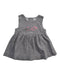 A Grey Sleeveless Dresses from Celine in size 2T for girl. (Front View)