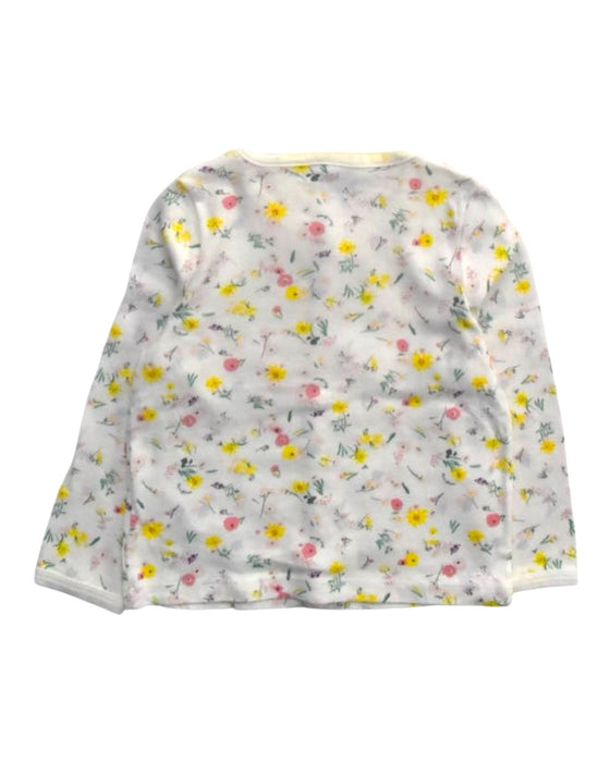 A  Cardigans from Petit Bateau in size 2T for girl. (Back View)