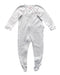 A White Onesies from Purebaby in size 6-12M for neutral. (Front View)