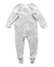A White Onesies from Purebaby in size 6-12M for neutral. (Back View)