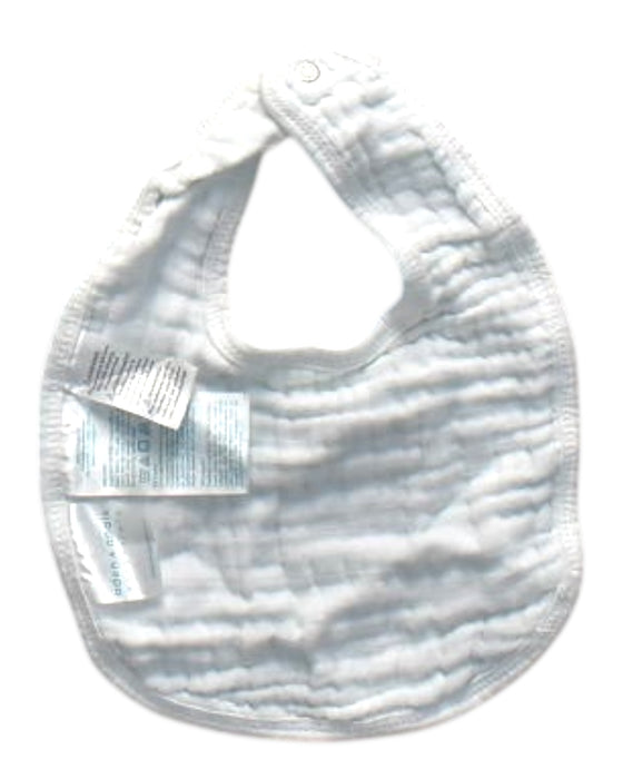 A Teal Bibs from Aden & Anais in size O/S for neutral. (Back View)