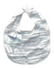 A Teal Bibs from Aden & Anais in size O/S for neutral. (Back View)