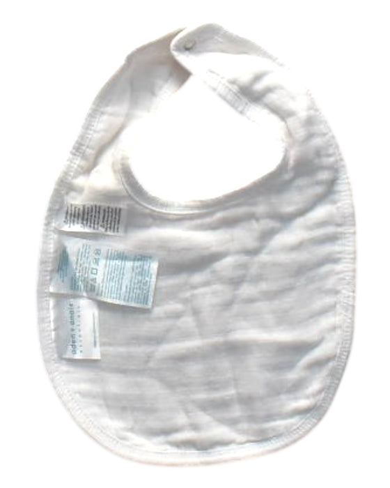 A Pink Bibs from Aden & Anais in size O/S for neutral. (Back View)