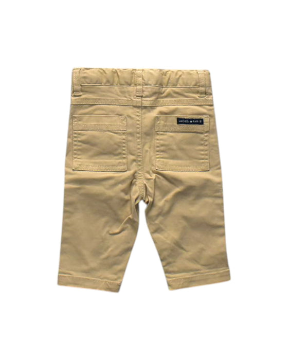 A Beige Casual Pants from Jacadi in size 3-6M for boy. (Back View)