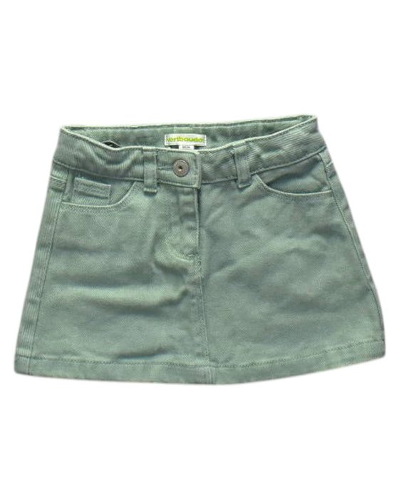 A Green Short Skirts from Vertbaudet in size 2T for girl. (Front View)