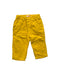 A Yellow Casual Pants from Du Pareil au même in size 3-6M for neutral. (Front View)