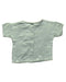 A Green Short Sleeve T Shirts from Vertbaudet in size 0-3M for girl. (Back View)