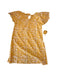 A Yellow Short Sleeve Dresses from Le Petit Society in size L for maternity. (Back View)