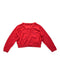 A Red Cardigans from Chateau de Sable in size 3T for girl. (Back View)