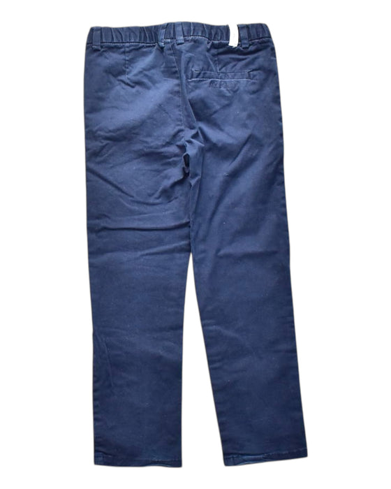 A Navy Casual Pants from Jacadi in size 5T for boy. (Back View)