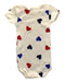 A Beige Short Sleeve Bodysuits from Petit Bateau in size 6-12M for neutral. (Back View)