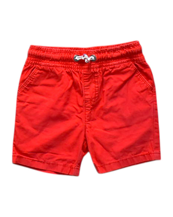 A Red Shorts from Mothercare in size 12-18M for boy. (Front View)