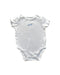 A White Short Sleeve Bodysuits from Mothercare in size 6-12M for girl. (Front View)