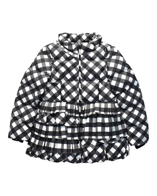 A Black Puffer/Quilted Coats & Outerwear from Nicholas & Bears in size 12Y for girl. (Front View)