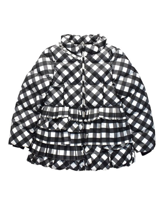 A Black Puffer/Quilted Coats & Outerwear from Nicholas & Bears in size 12Y for girl. (Front View)