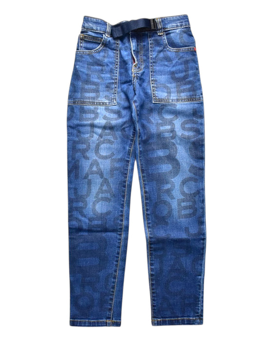 A Blue Jeans from Little Marc Jacobs in size 10Y for girl. (Front View)