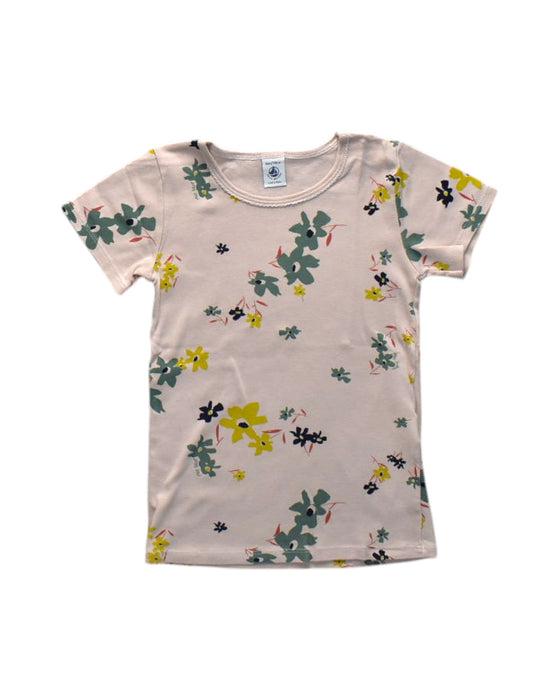 A Multicolour Short Sleeve T Shirts from Petit Bateau in size 8Y for girl. (Front View)