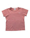 A Red Short Sleeve T Shirts from Petit Bateau in size 6T for neutral. (Front View)