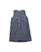 A Navy Sleeveless Dresses from Brooks Brothers in size 10Y for girl. (Back View)